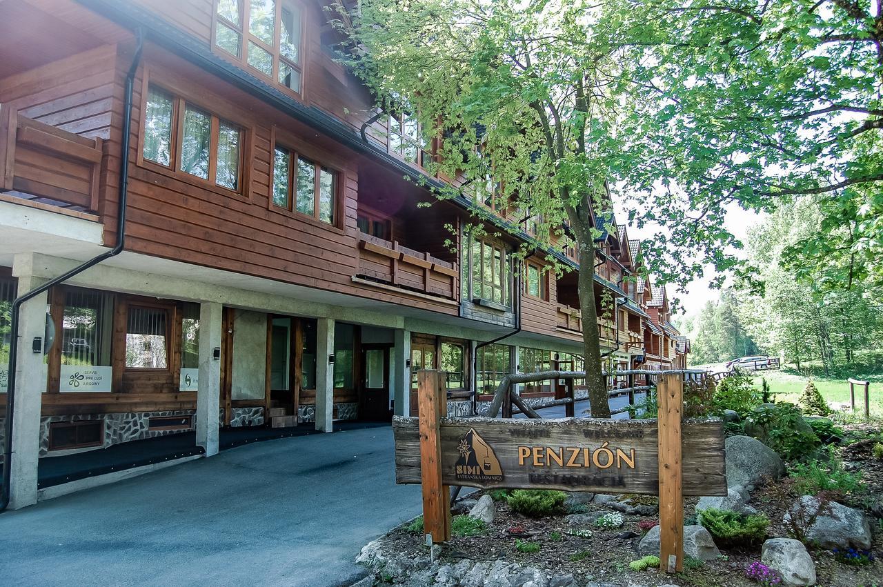 Penzion Teniscentrum Tatranska Lomnica Bagian luar foto